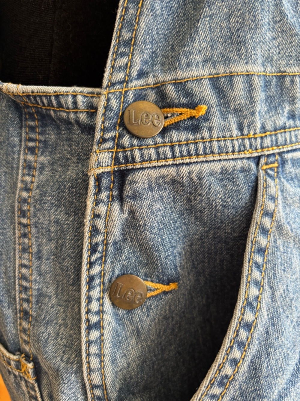 Vintage Lee Denim Jumper - Picture 7 of 9